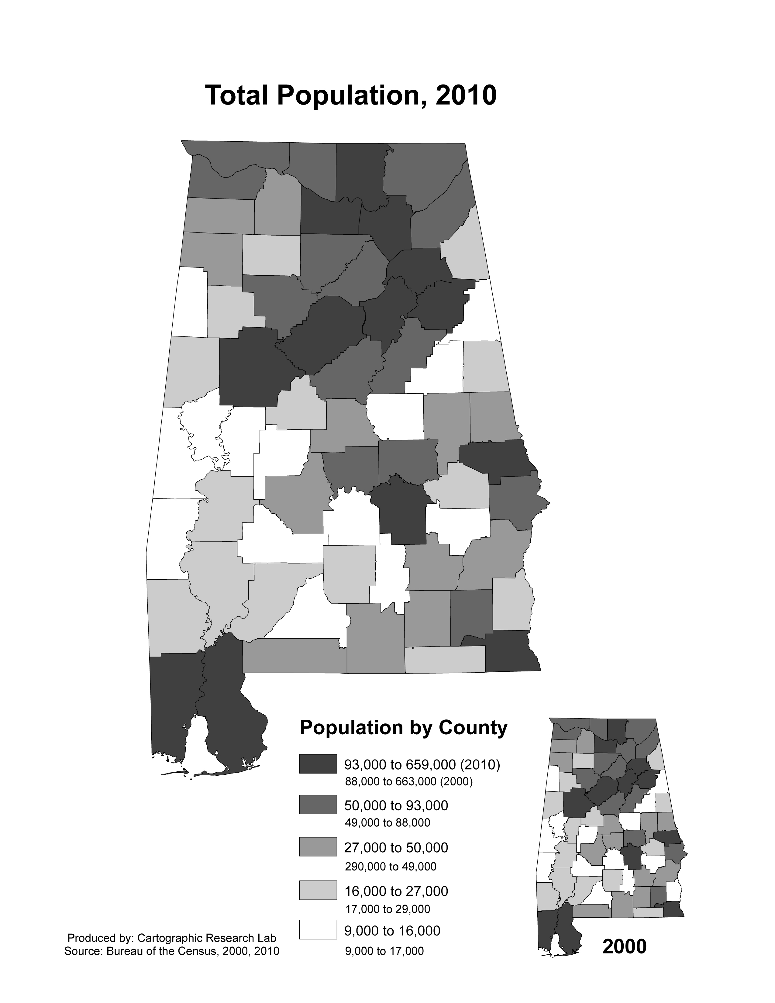 Demographics | Contemporary Maps Of Alabama